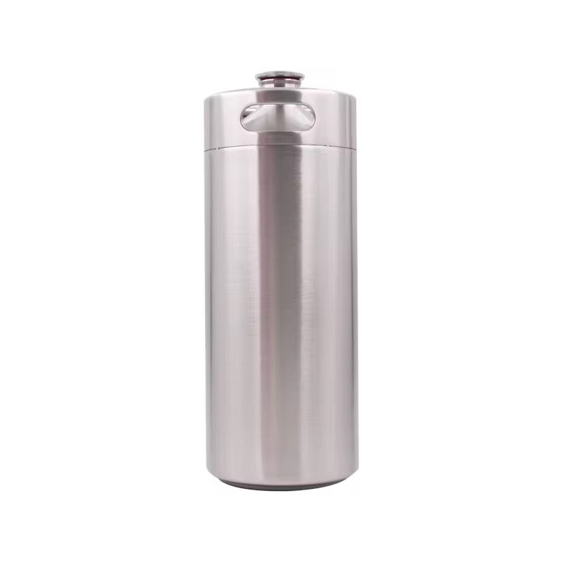 10L Pump Keg Silver