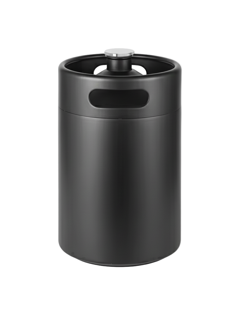 2L Black Pump Keg 