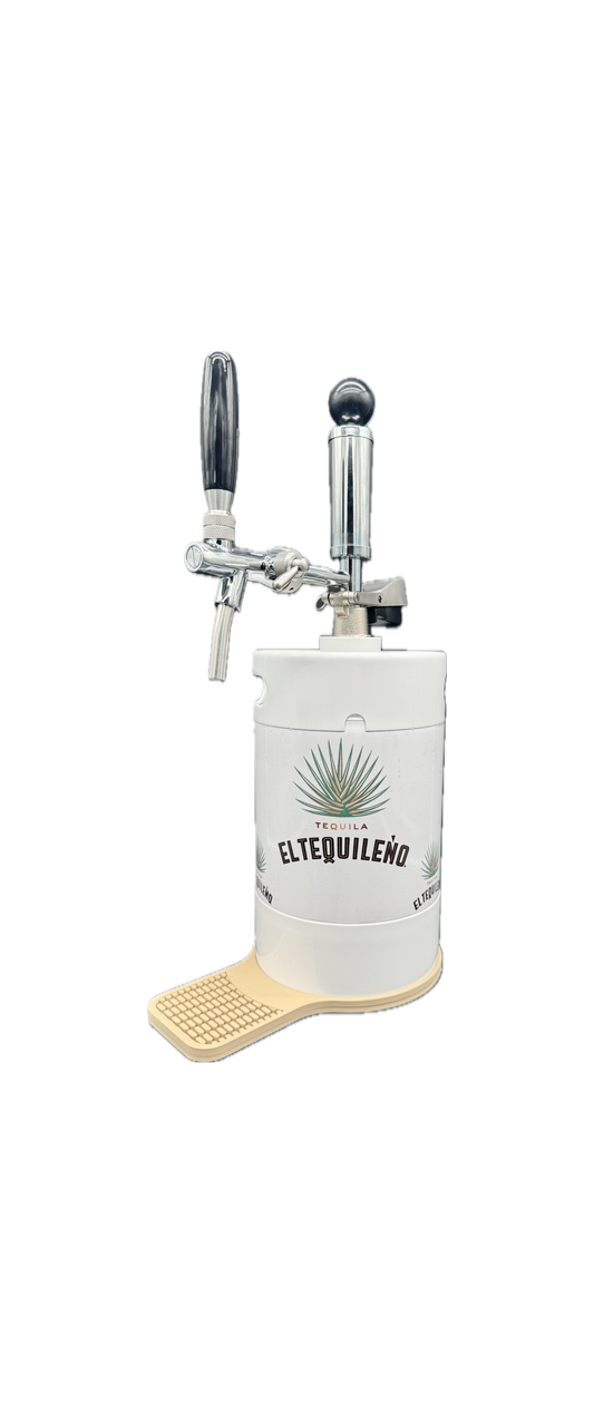 WHITE El Tequileño Pump Keg system (3 sizes)