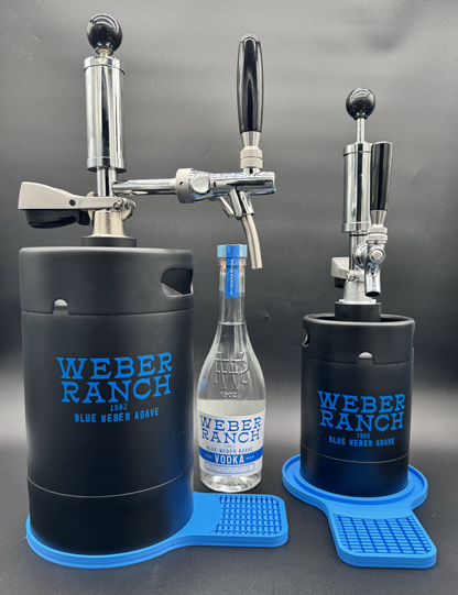 BLACK Weber Ranch Pump Keg system (3 sizes)