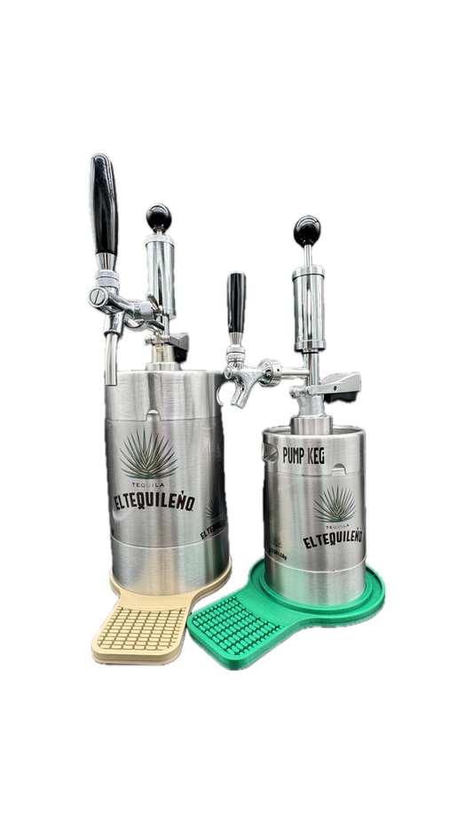 SILVER El Tequileño Pump Keg system (3 sizes)
