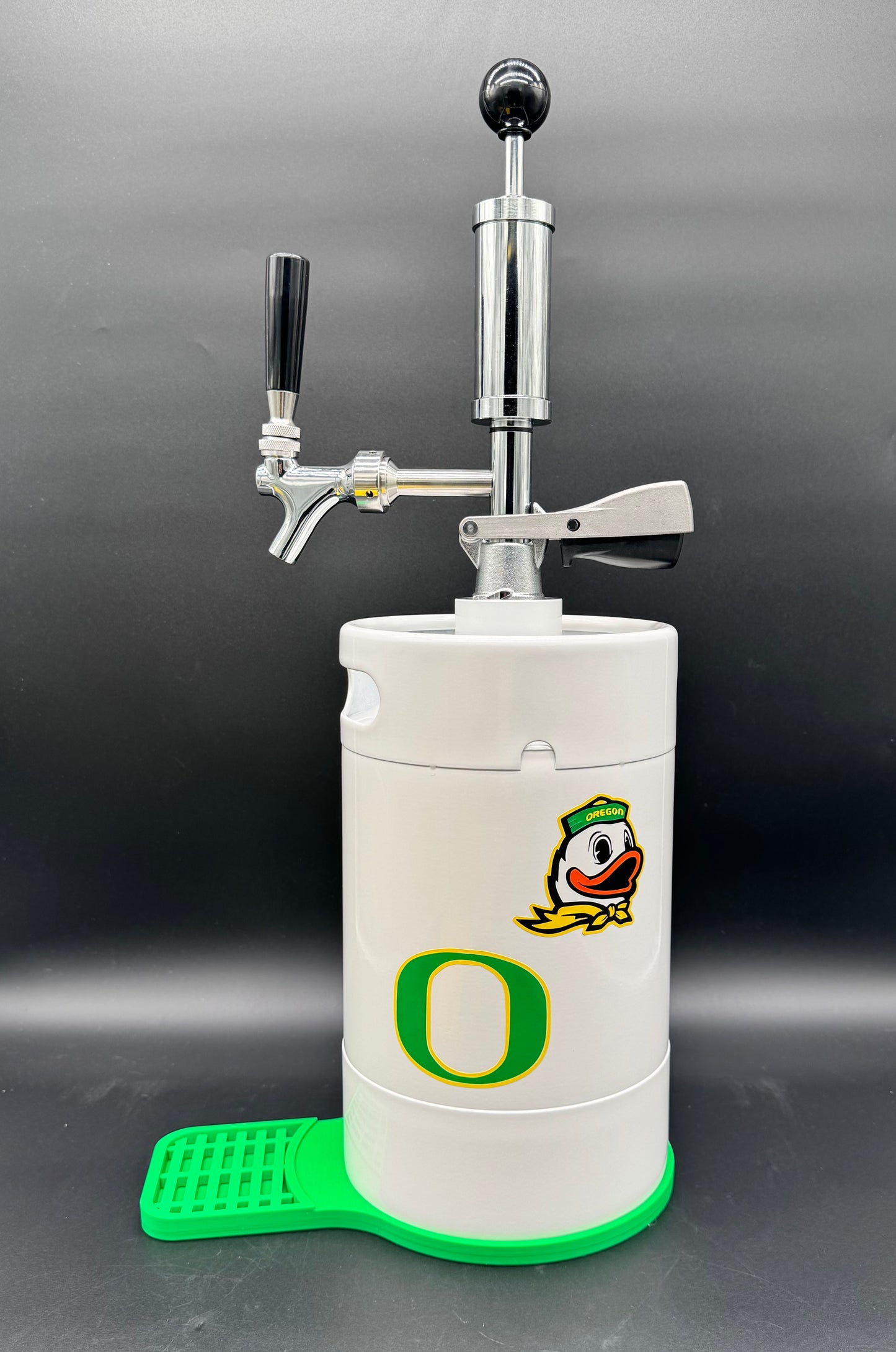 5L White Oregon Pump Keg complete system