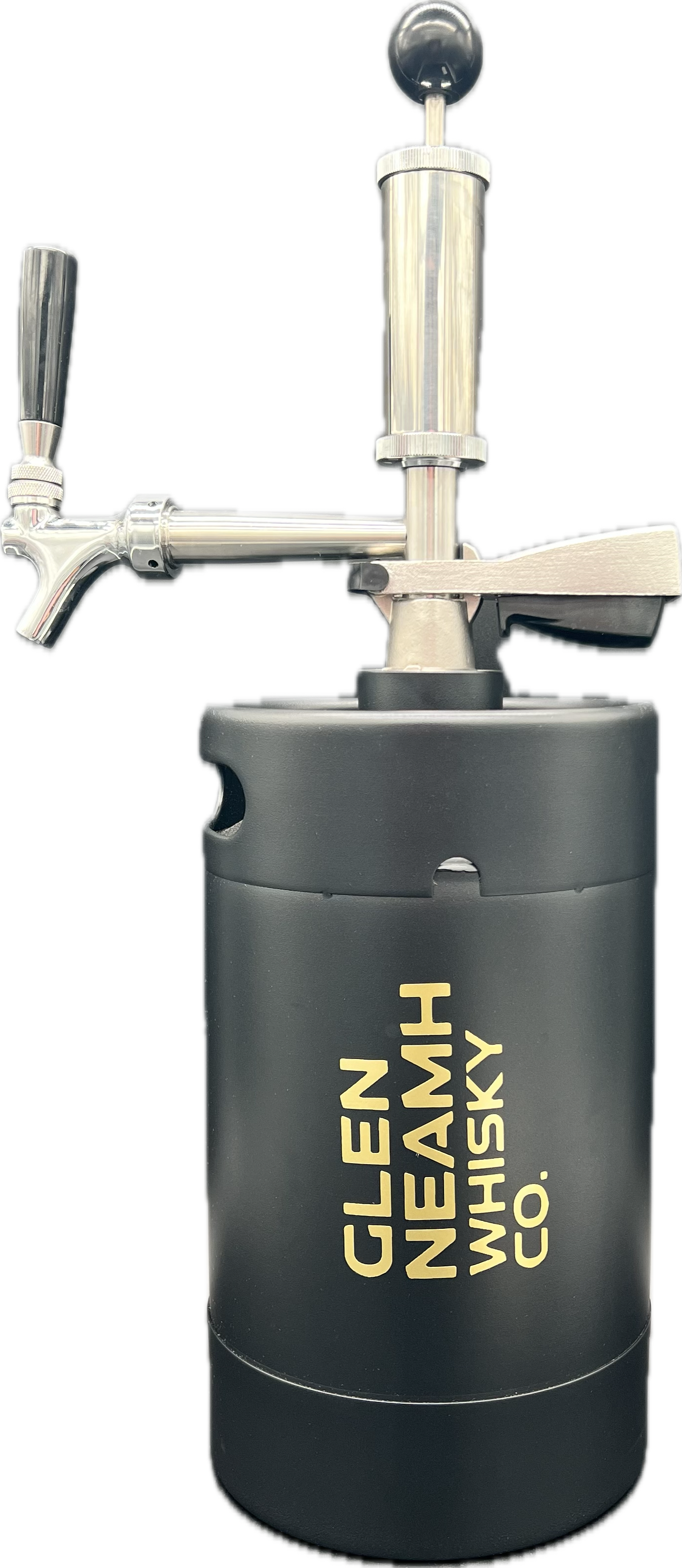 Glen Neamh Black 5 Liter Pump Keg system
