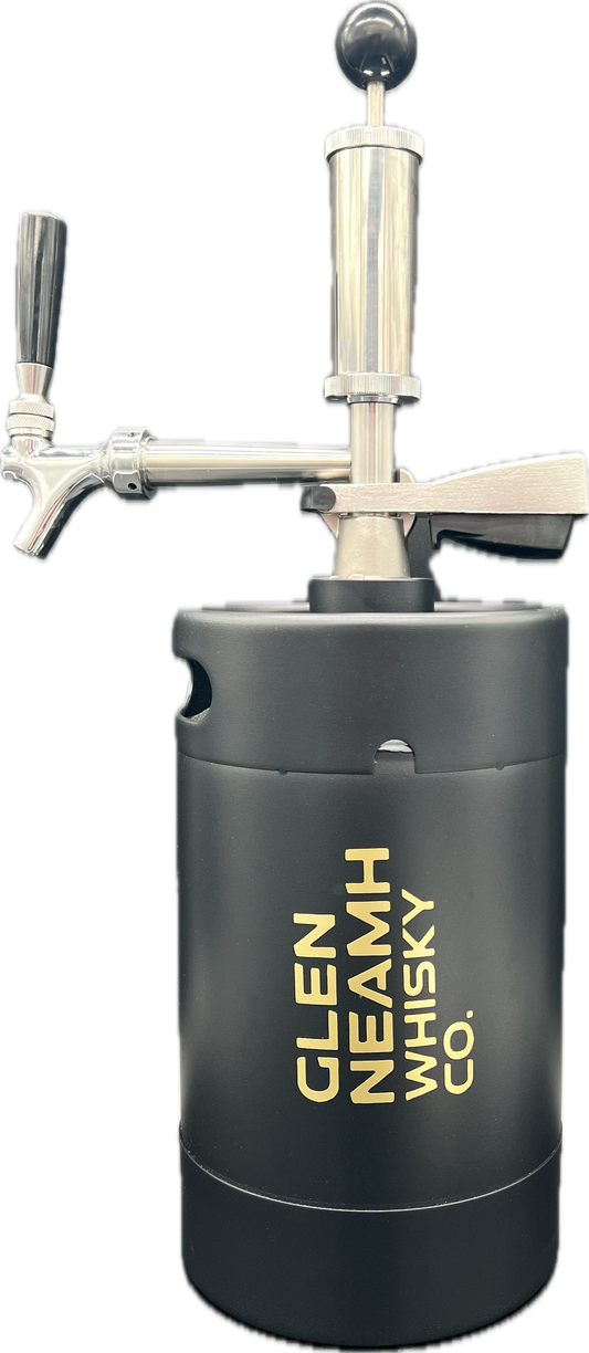 Glen Neamh Black 5 Liter Pump Keg system
