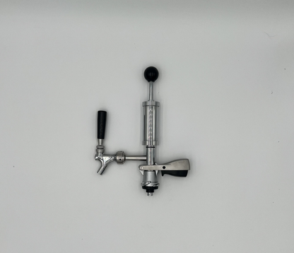 5 Liter Pump Keg System with NON-adjustable flow tap dispenser. No keg opener.