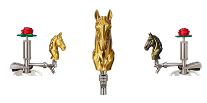 Horse Head Tap Handle for Pump Keg | Equestrian Bar Accessory