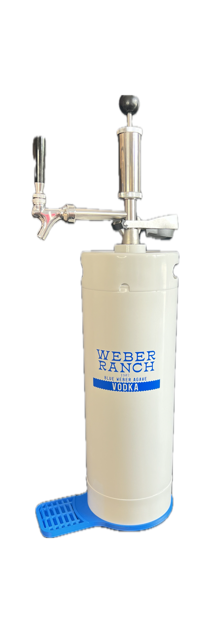 WHITE Weber Ranch Pump Keg system (3 sizes)