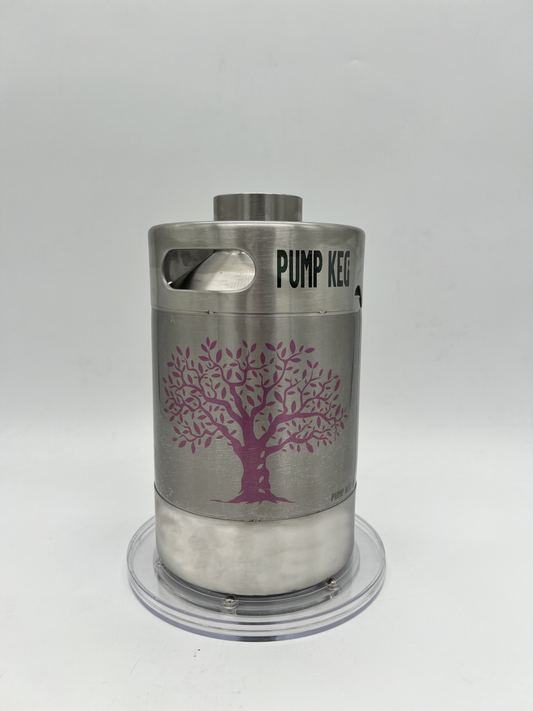 2L Custom logo Pump Keg ONLY. NO tap, NO keg opener