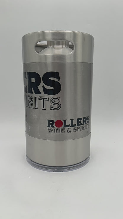 5L Custom logo Pump Keg ONLY. NO tap. NO keg opener