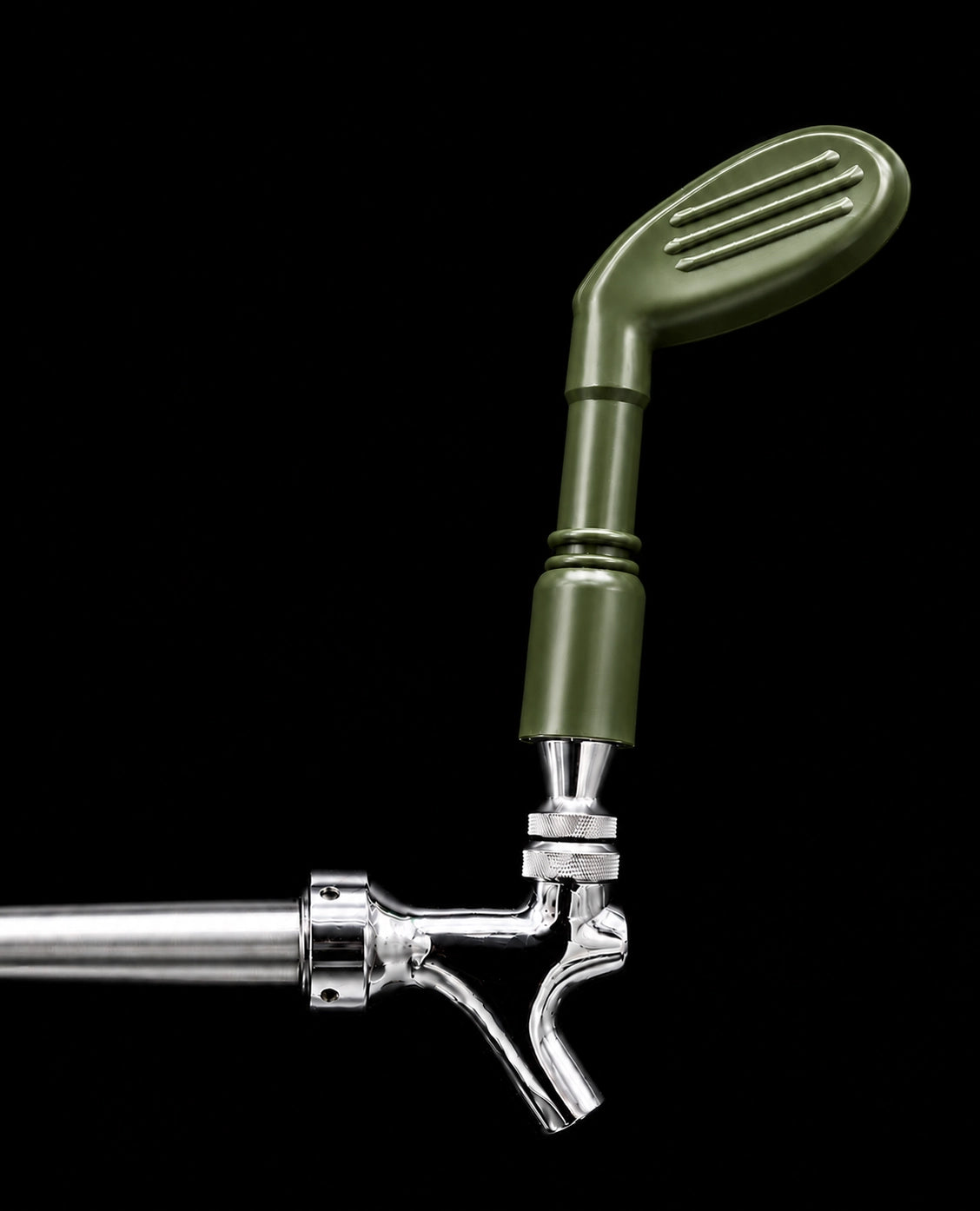 Pump Keg army green golf club tap handle for cocktail and beer dispenser