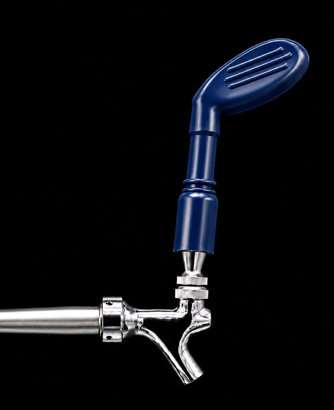 Pump Keg dark blue golf club tap handle for cocktail and beer dispenser