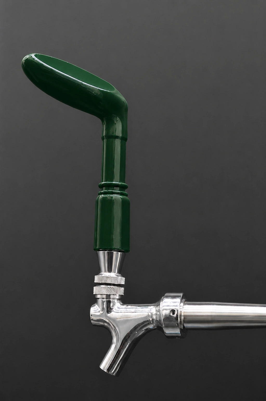 Pump Keg black forest green club tap handle for cocktail and beer dispenser