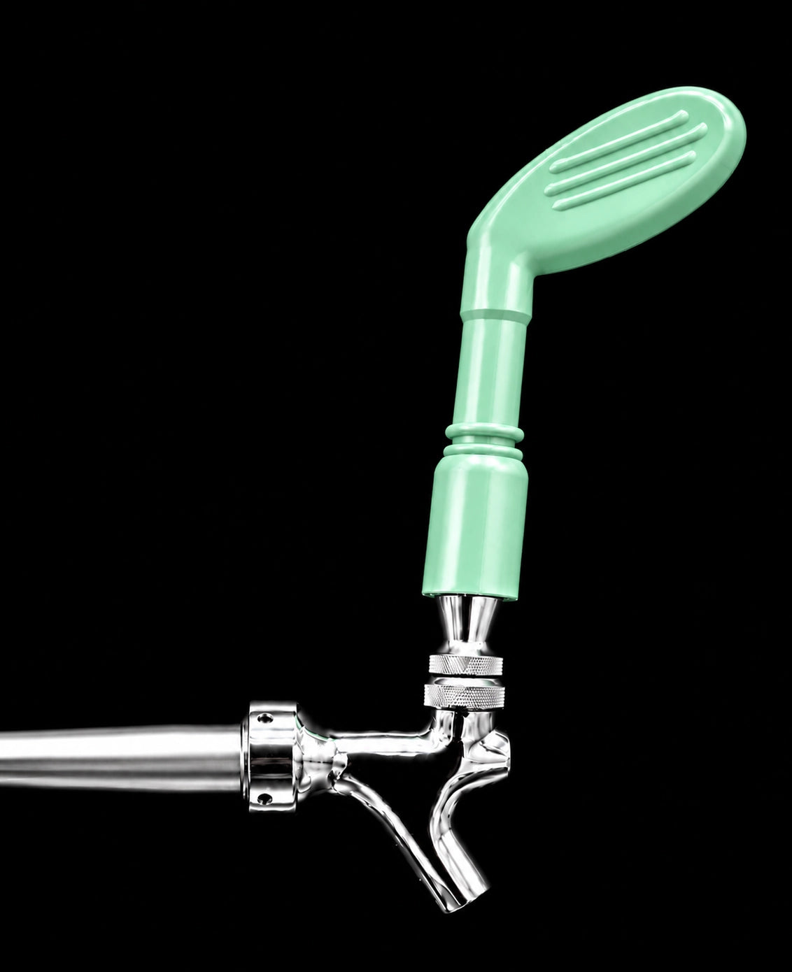 Pump Keg mint green golf club tap handle for cocktail and beer dispenser