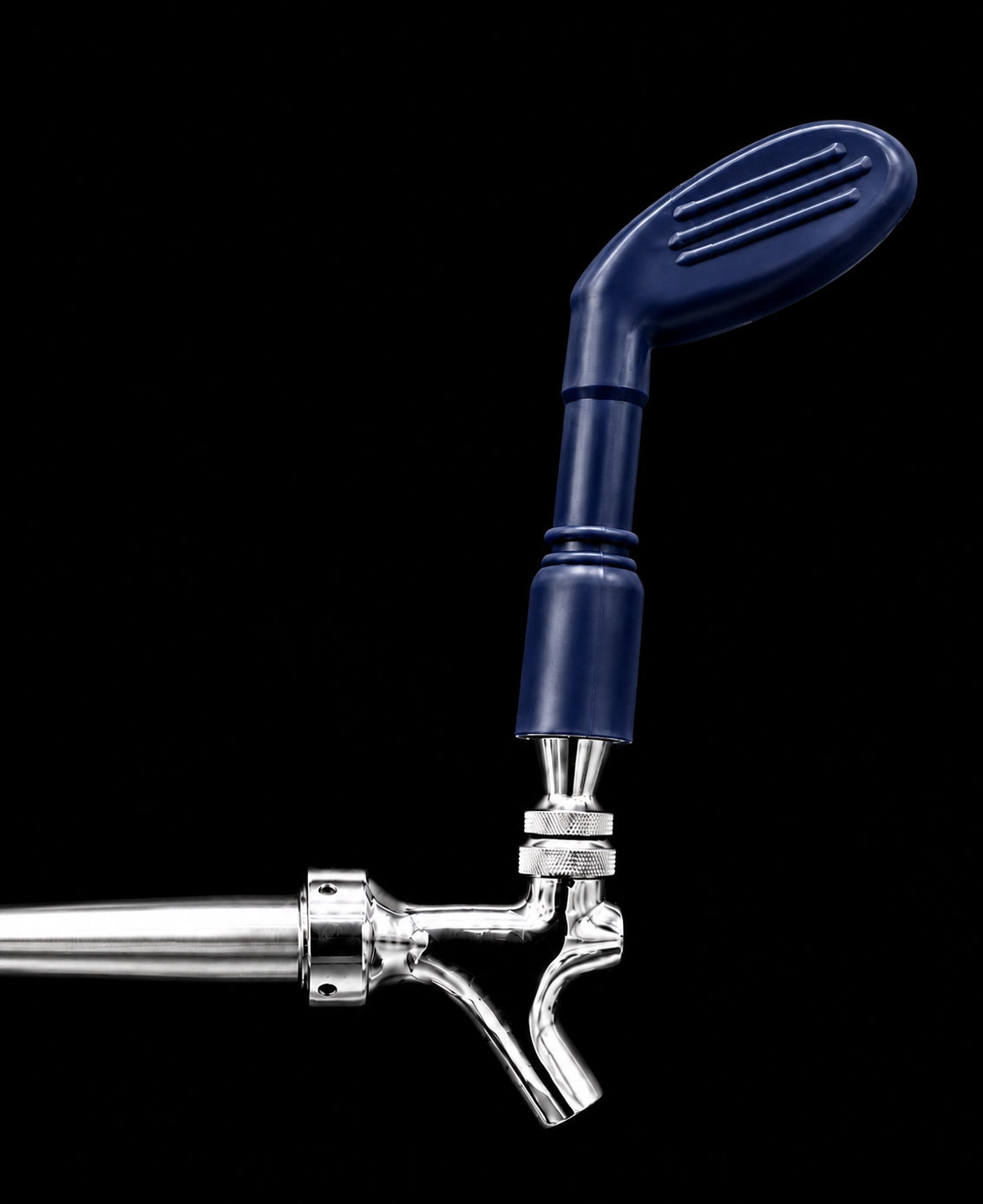 Pump Keg navy blue golf club tap handle for cocktail and beer dispenser