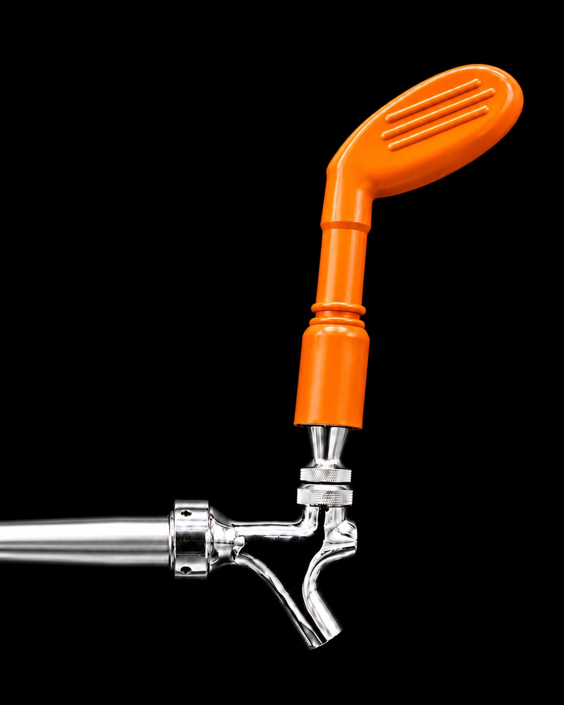 Pump Keg orange golf club tap handle for cocktail and beer dispenser