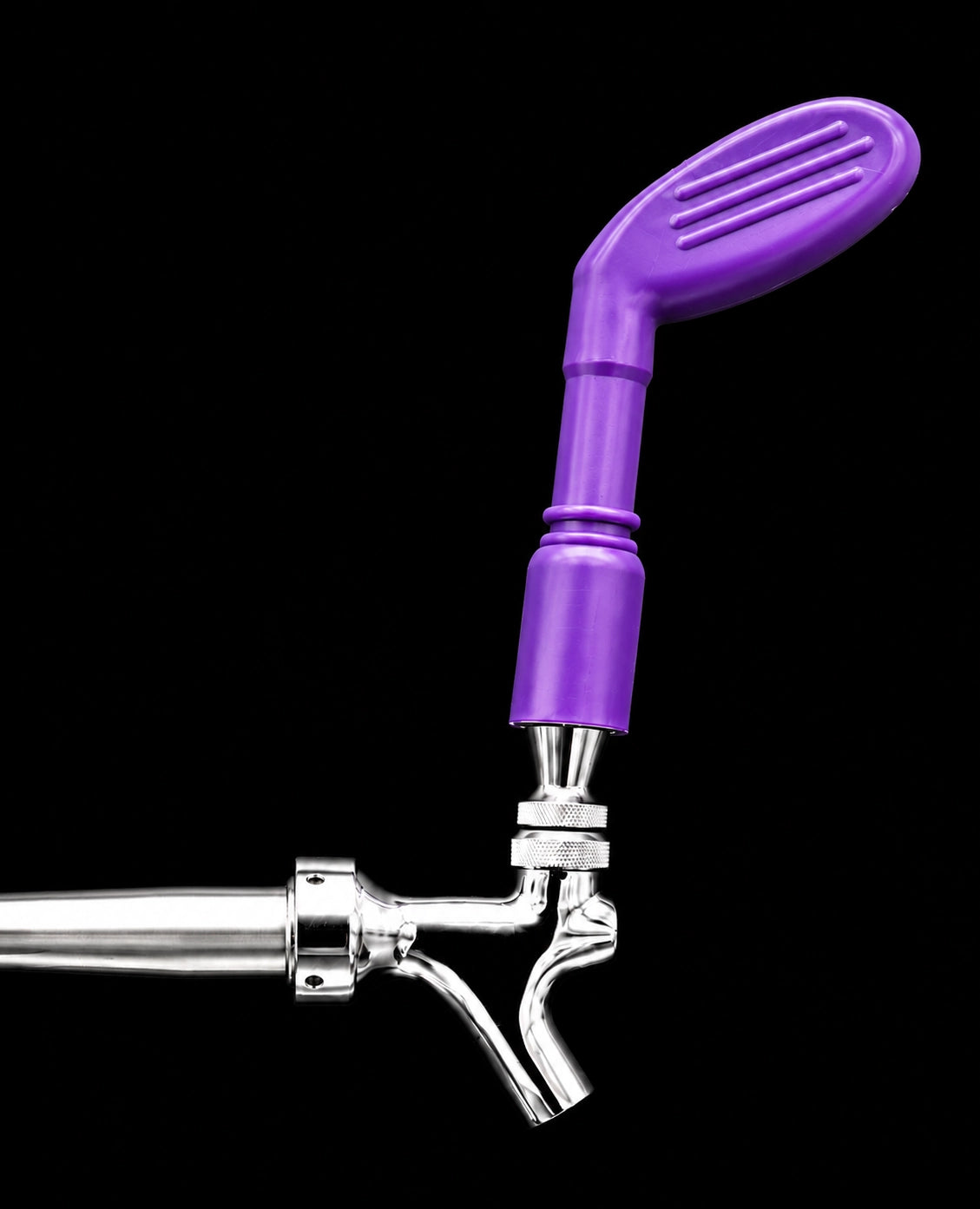 Pump Keg purple golf club tap handle for cocktail and beer dispenser