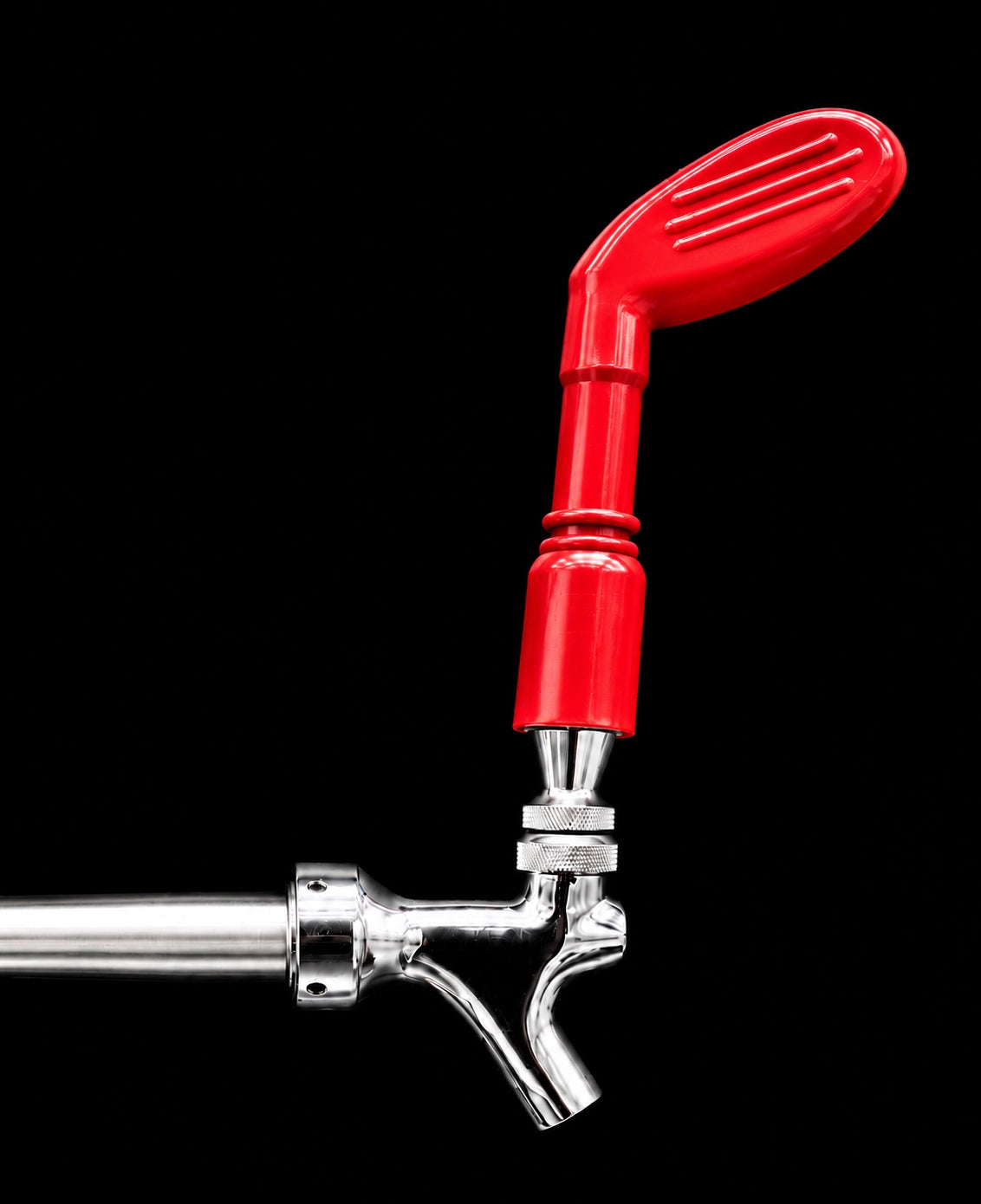 Pump Keg red golf club tap handle for cocktail and beer dispenser