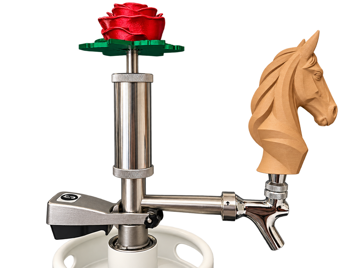 Desert Sand Horse Head Tap Handle for Pump Keg