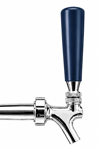 Pump Keg standard flow tap with navy tap dispenser for cocktails, wine, mocktails & beverage dispensing.