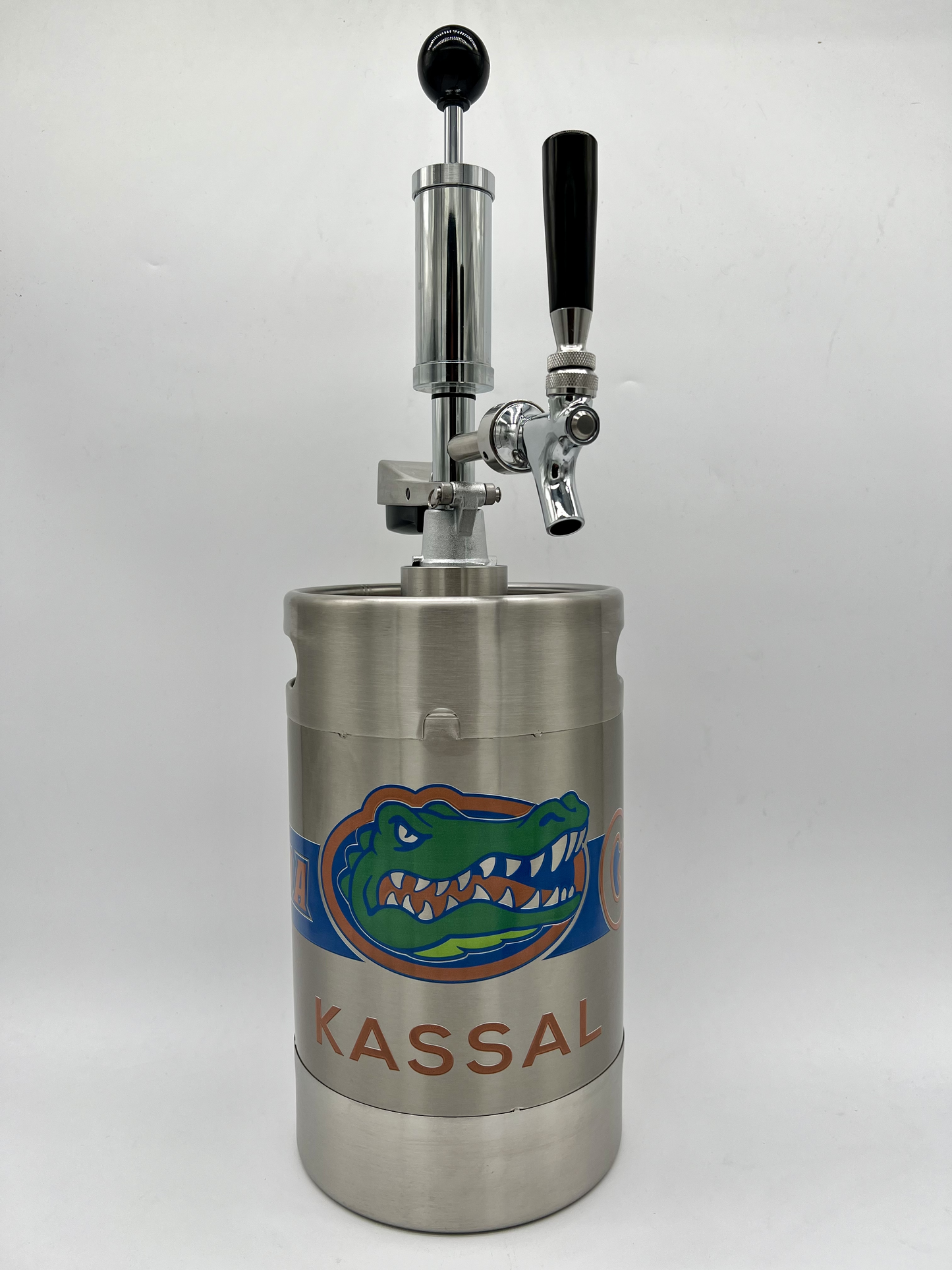 5L Custom logo Pump Keg complete system with NON-adjustable flow tap dispenser & keg opener