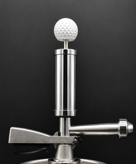 Golf Ball Tap Handle Topper | Custom 3D Printed Cocktail & Beer Tap Knob | Fits Standard Tap Handled