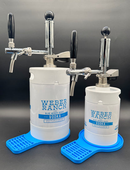 WHITE Weber Ranch Pump Keg system (3 sizes)